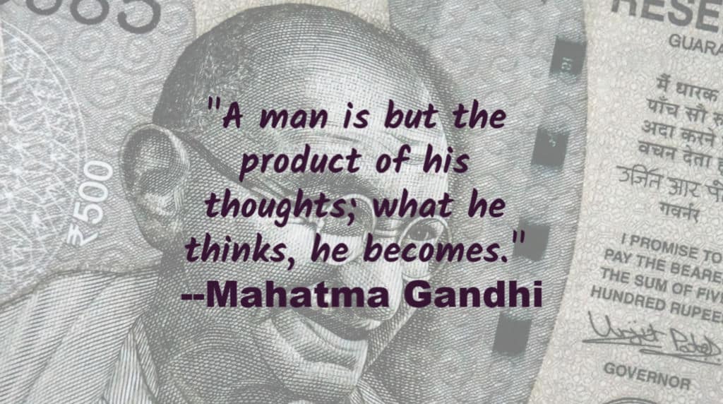 Ghandhi quote