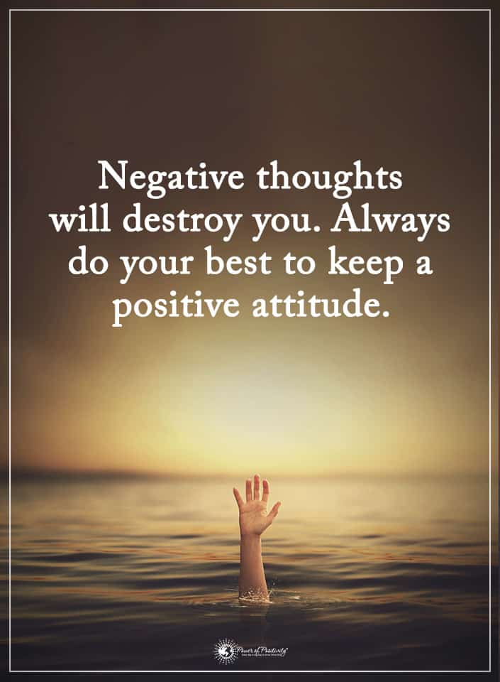 negativity thoughts destroy your soul