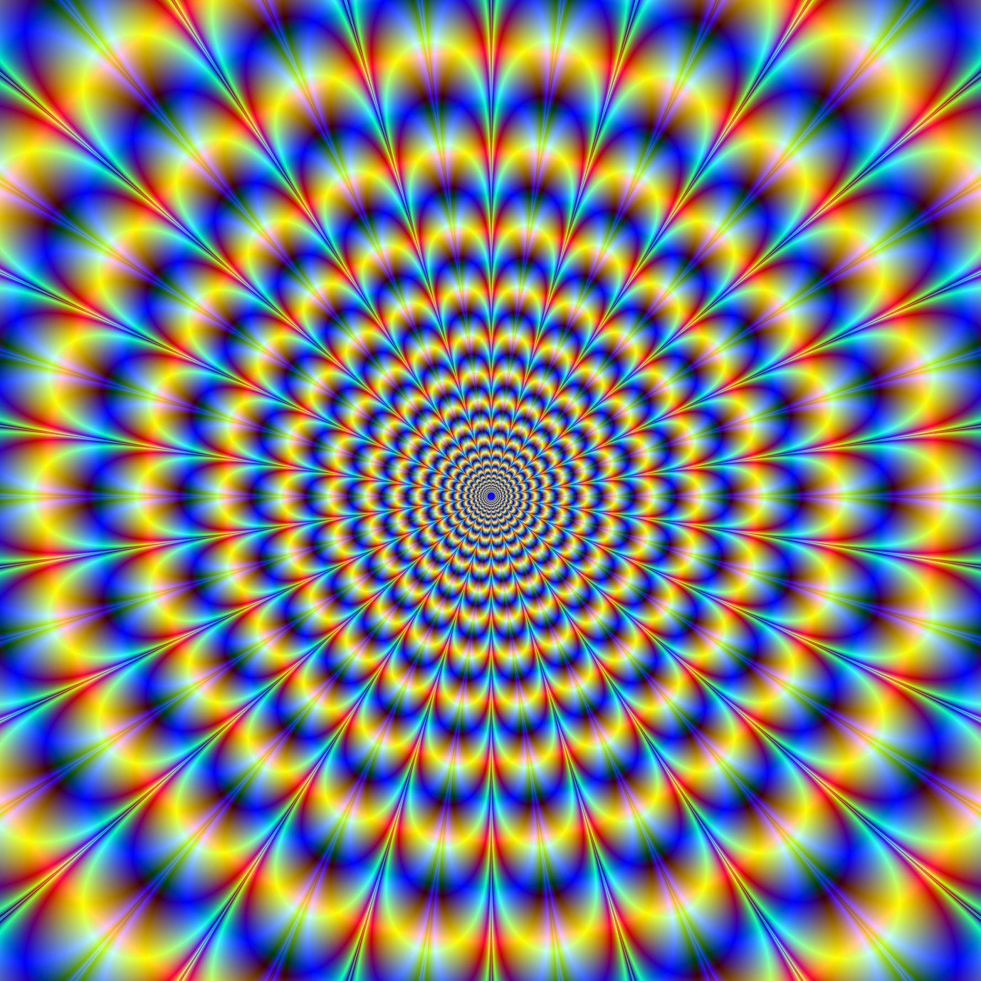train mind optical illusion