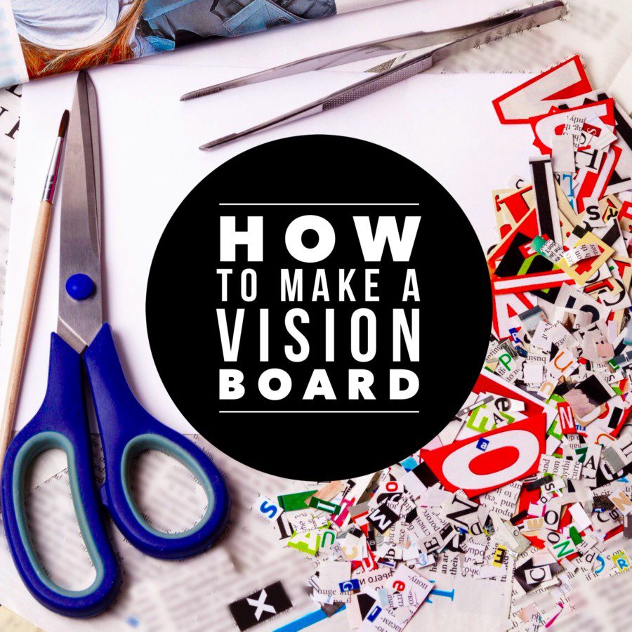 How to Make A Vision Board | www.powerofpositivity.com