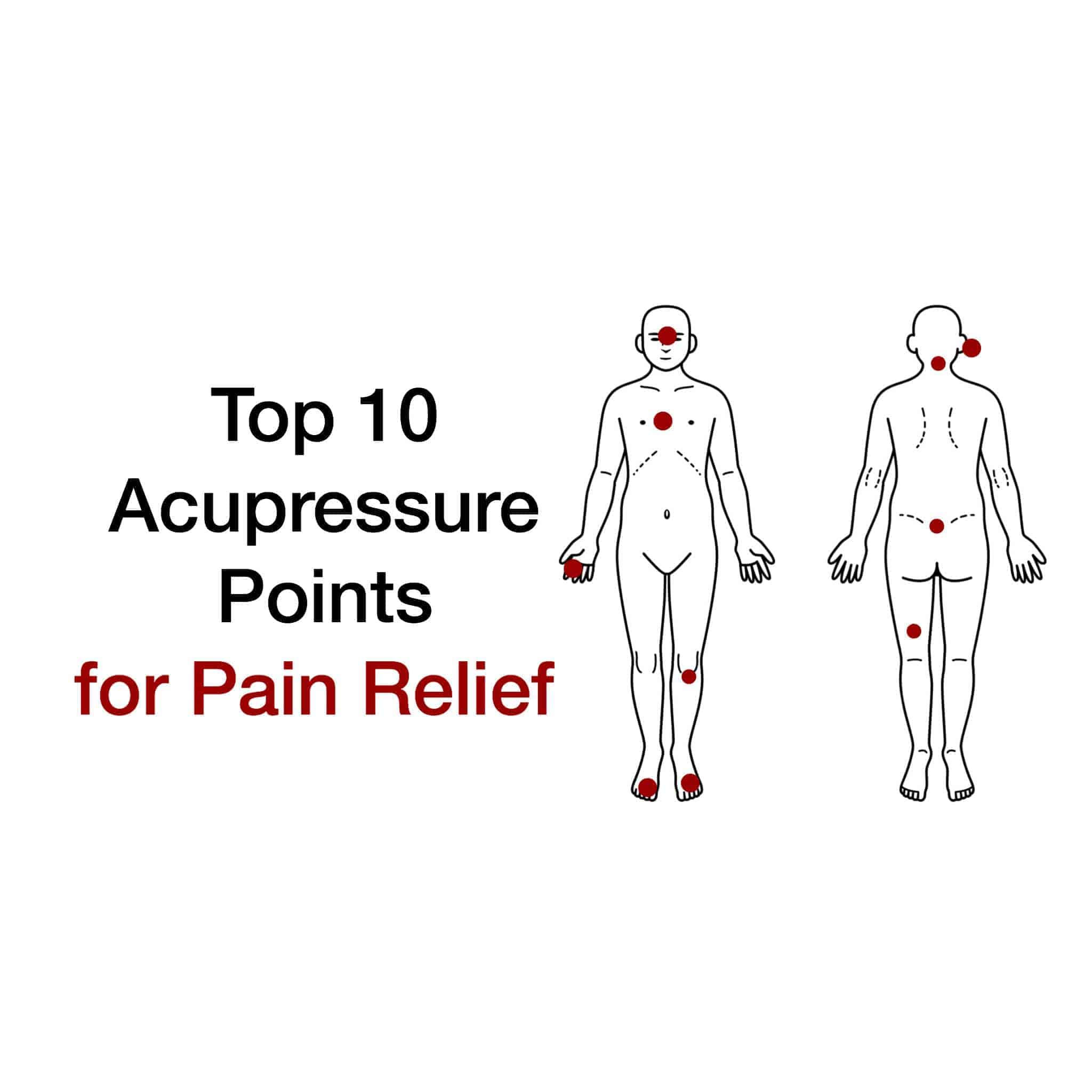 Acupressure points for back pain