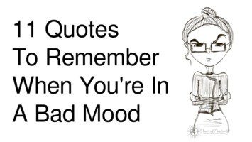 bad mood quotes