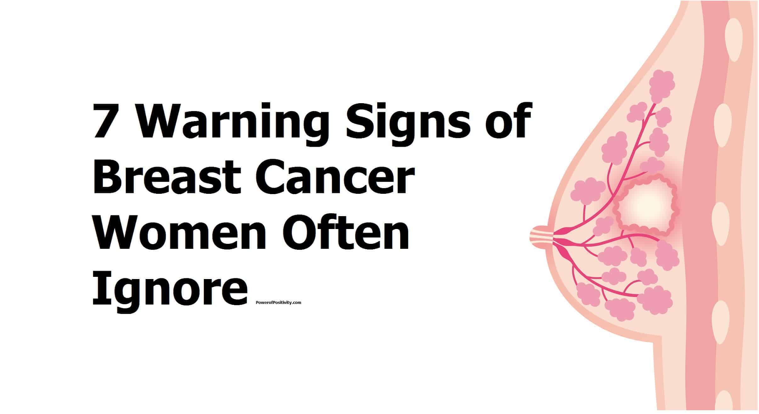 7 Signs Of Breast Cancer Women Often Ignore-5594