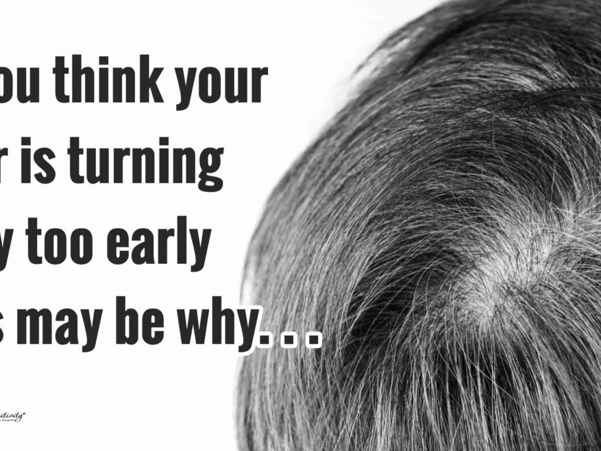 4 Reasons Your Hair Is Turning Grey Early