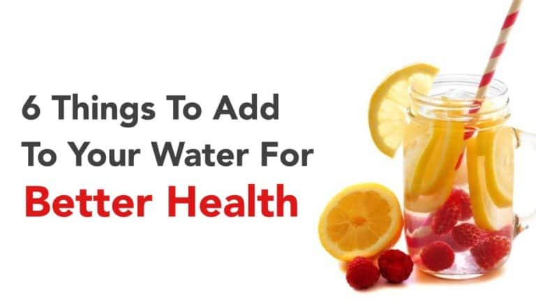 add to your water