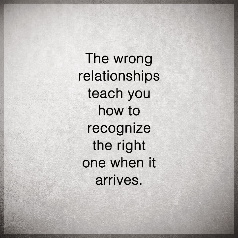 wrong relationship