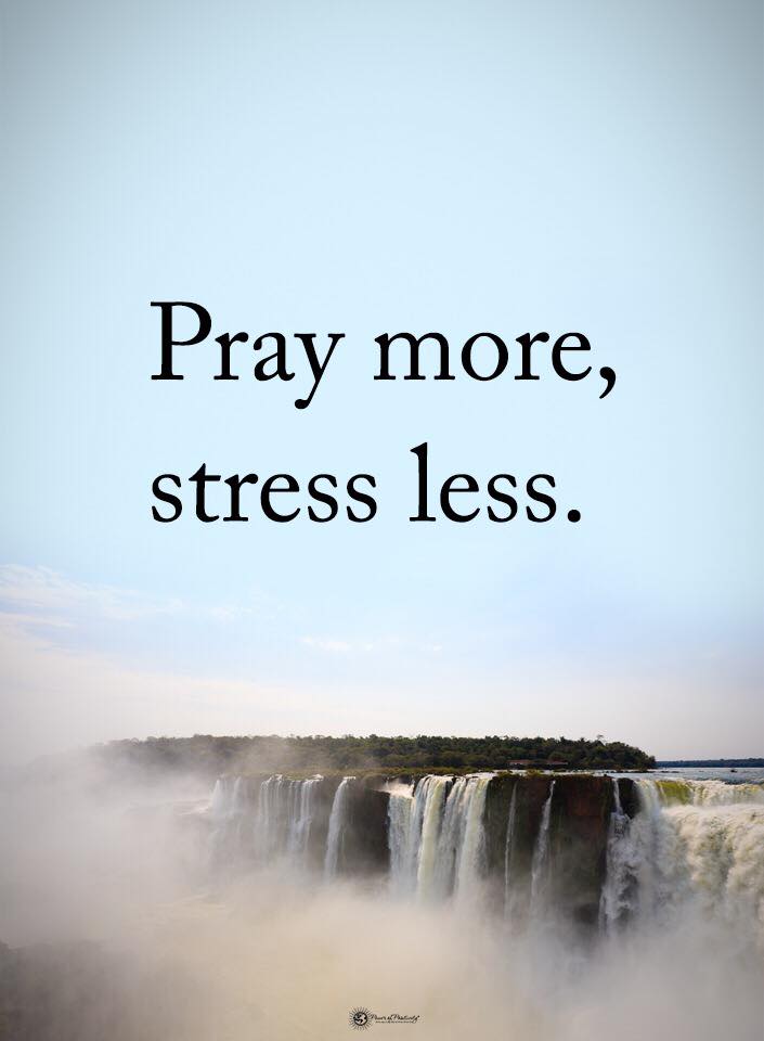pray more