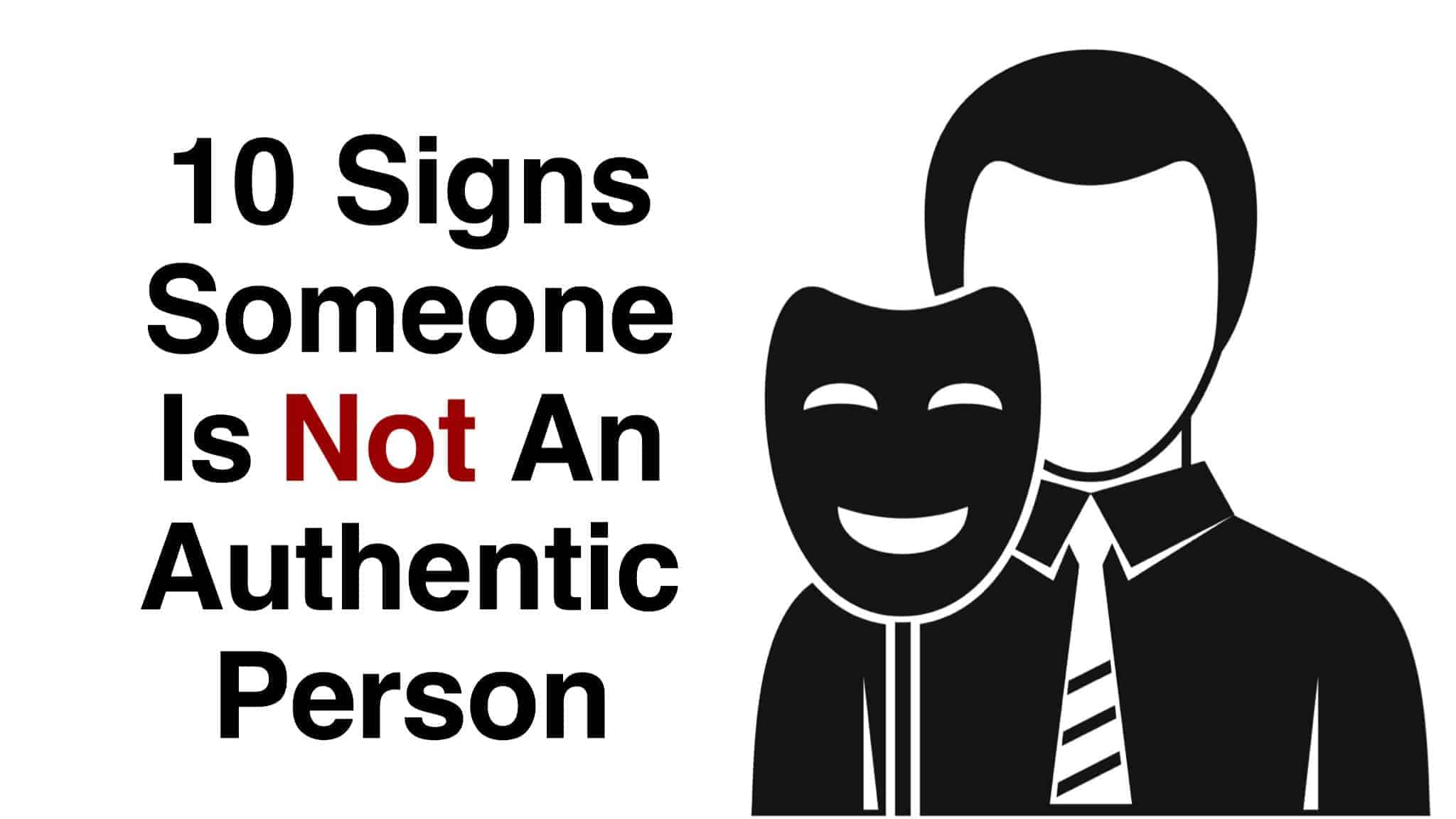 authentic person