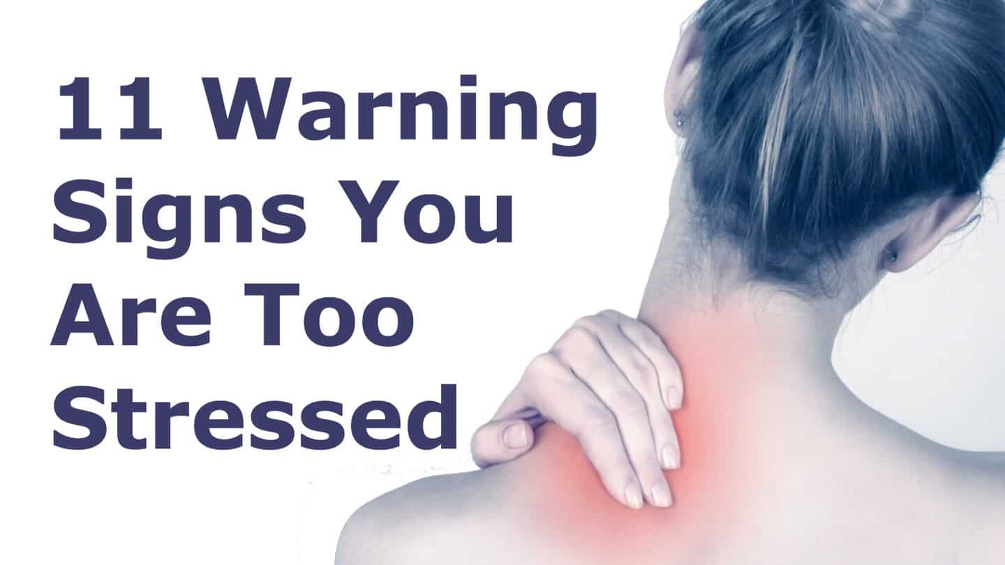 11 Warnings Your Body Gives You When You're Overstressed

