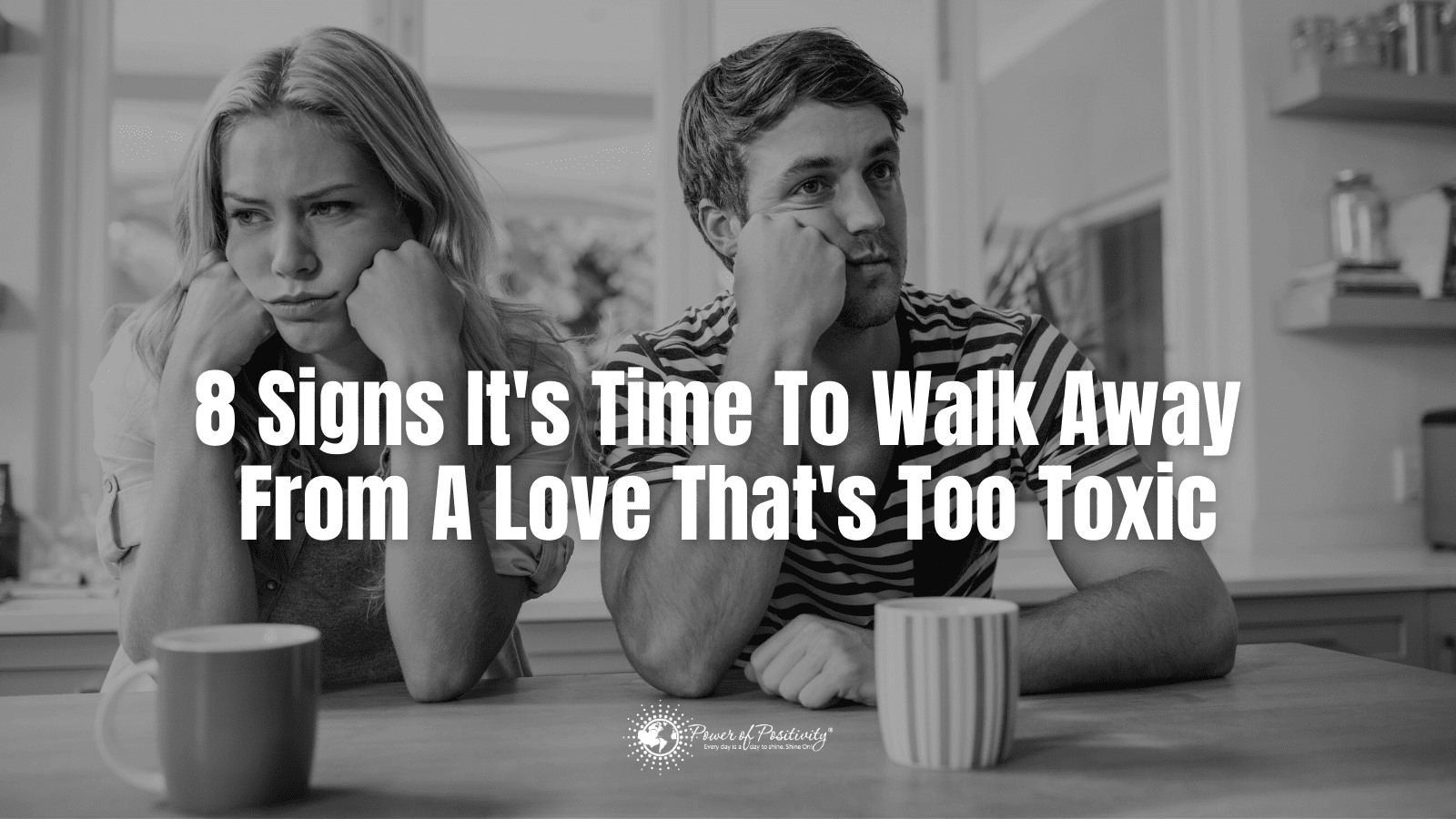 walk away from a love thats too toxic