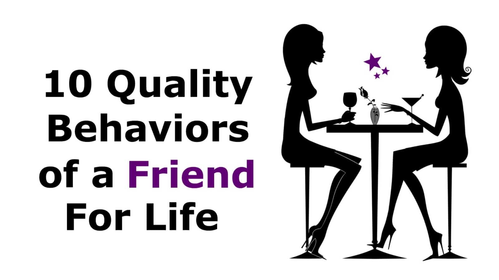 behaviors of friend for life