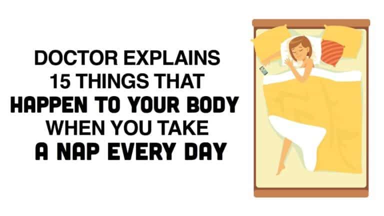Doctor Explains 15 Things That Happen To Your Body When You Take A Nap 