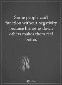negativity 