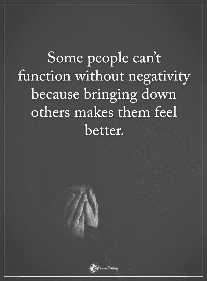 negativity 