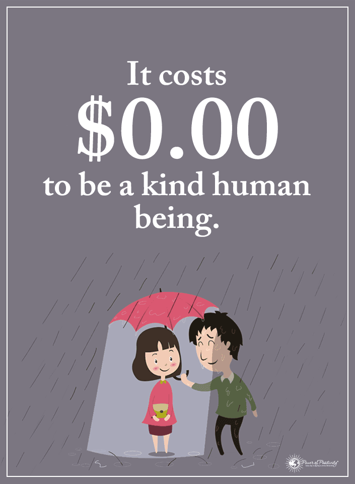 kindness quote - man