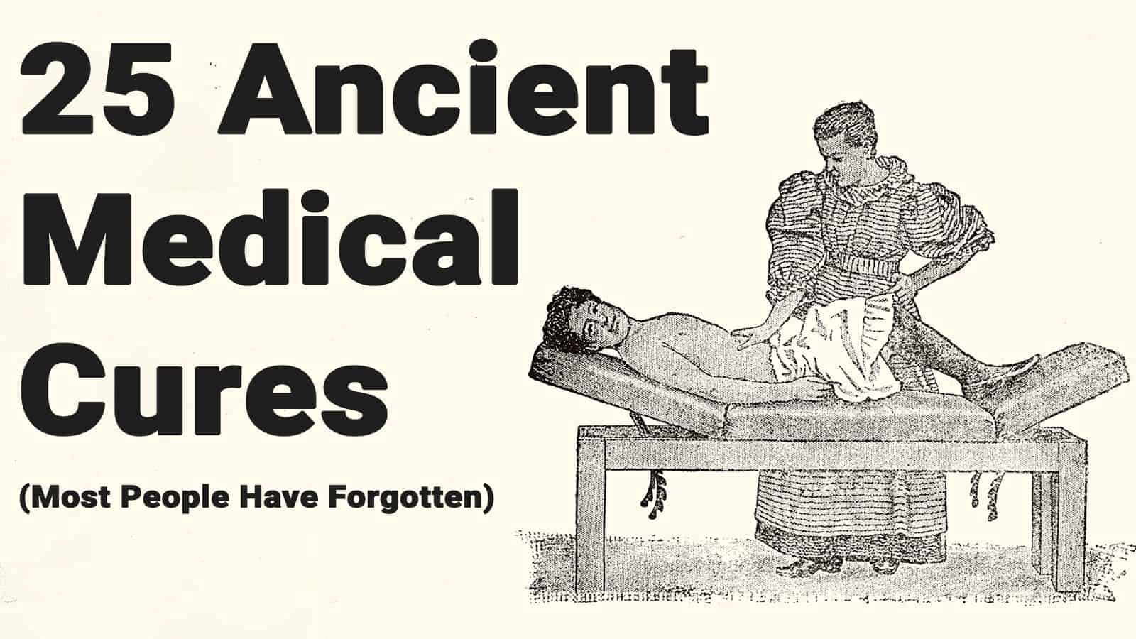 medical cures
