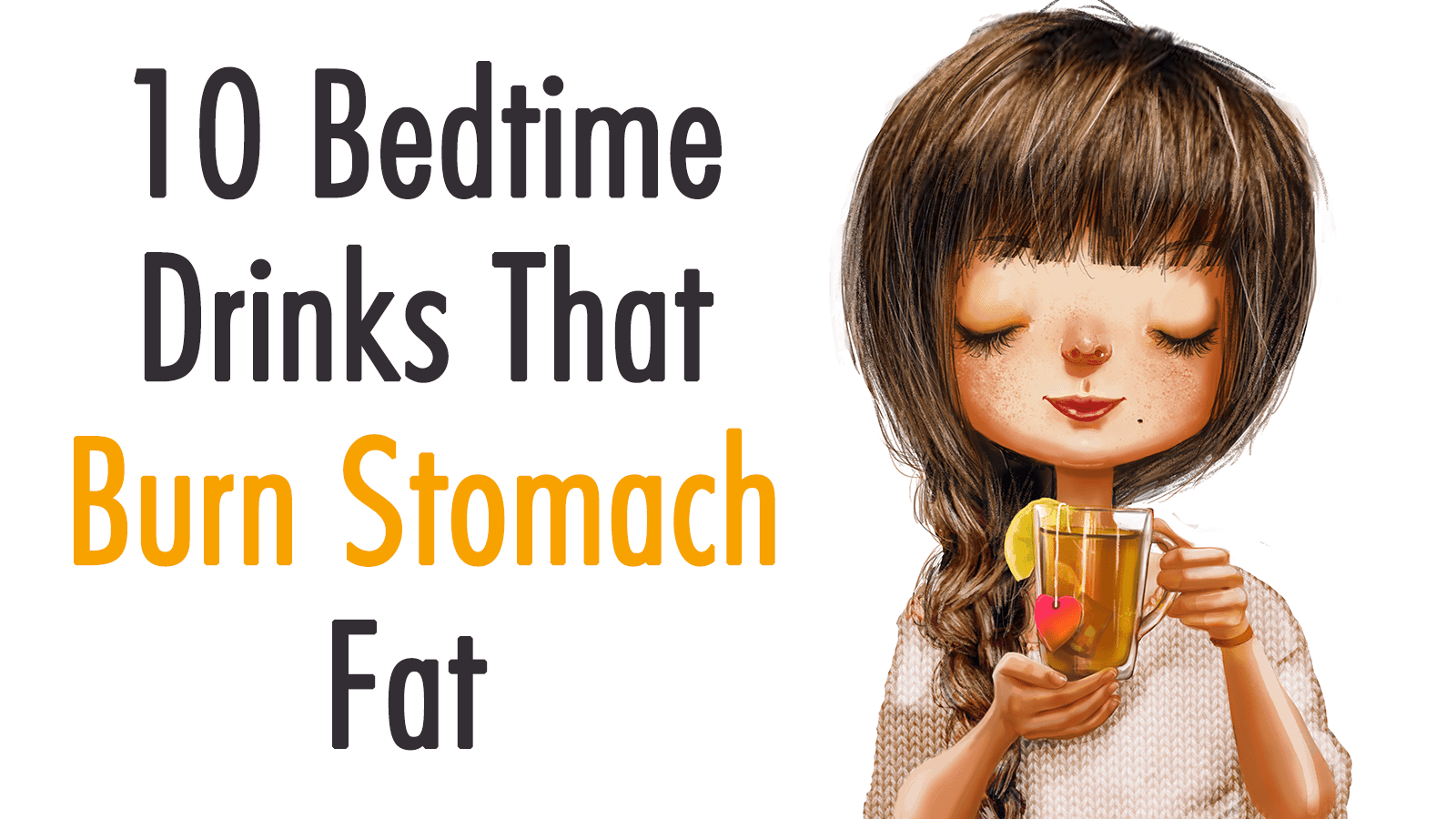 bedtime drink to lose belly fat overnight