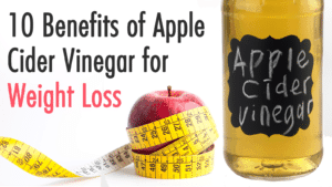 apple cider vinegar - stomach fat