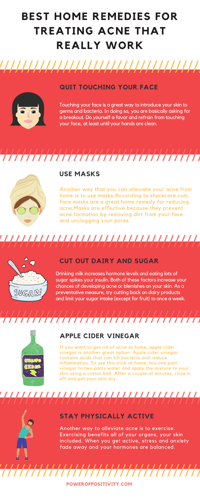 Home remedies for treating acne that really work