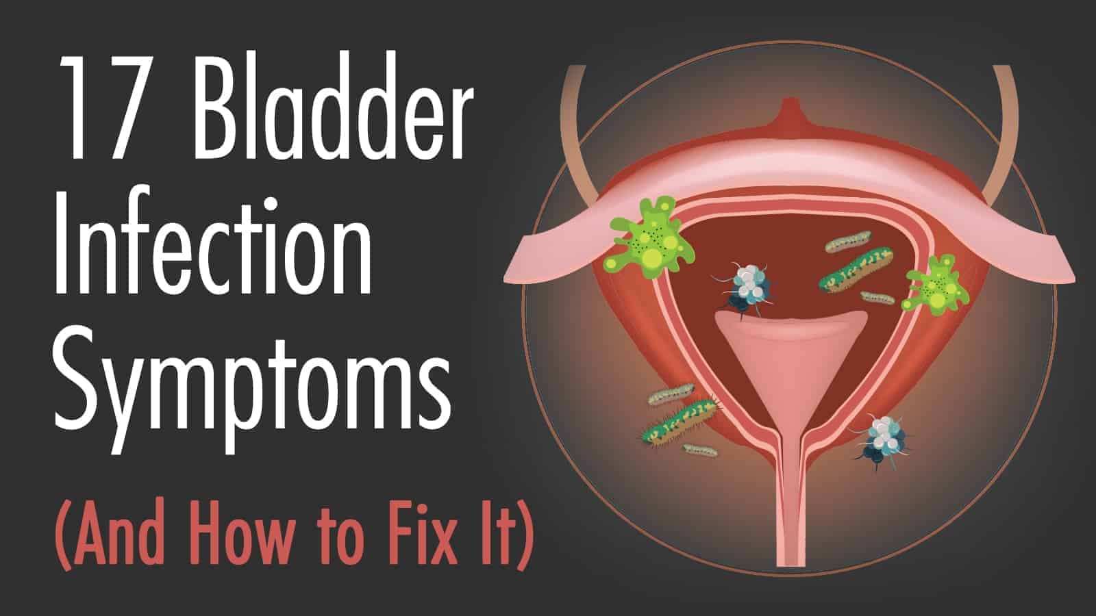 bladder infection symptoms