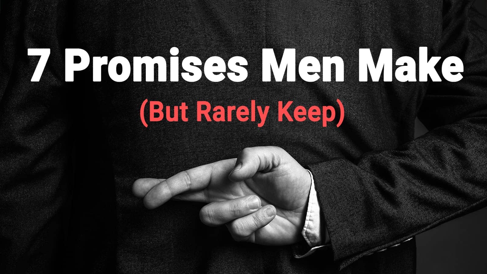 promises men make