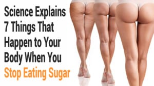 stop eating sugar