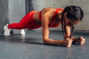 ab workout planks