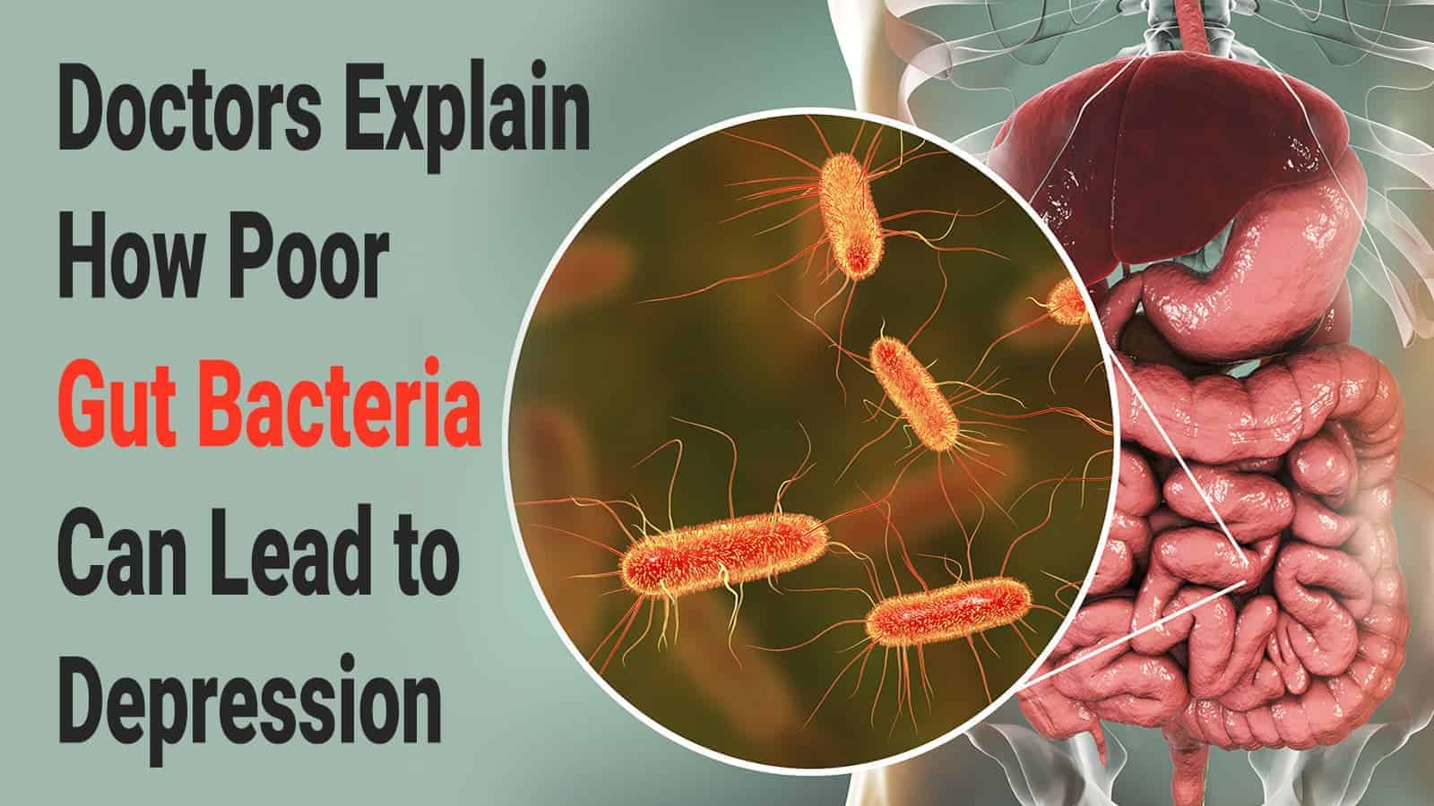 Doctors Explain How Poor Gut Bacteria Can Lead to Depression
