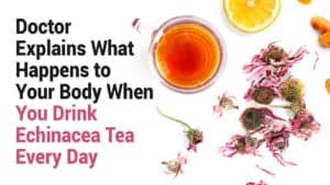 echinacea tea and elderberry supplements