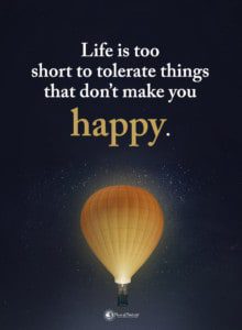 quotes to be happy