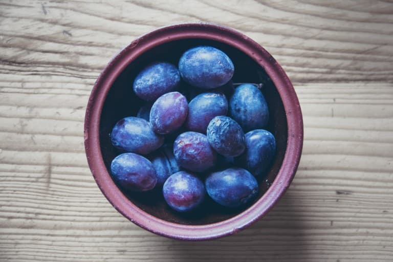 plums and dried plums prunes