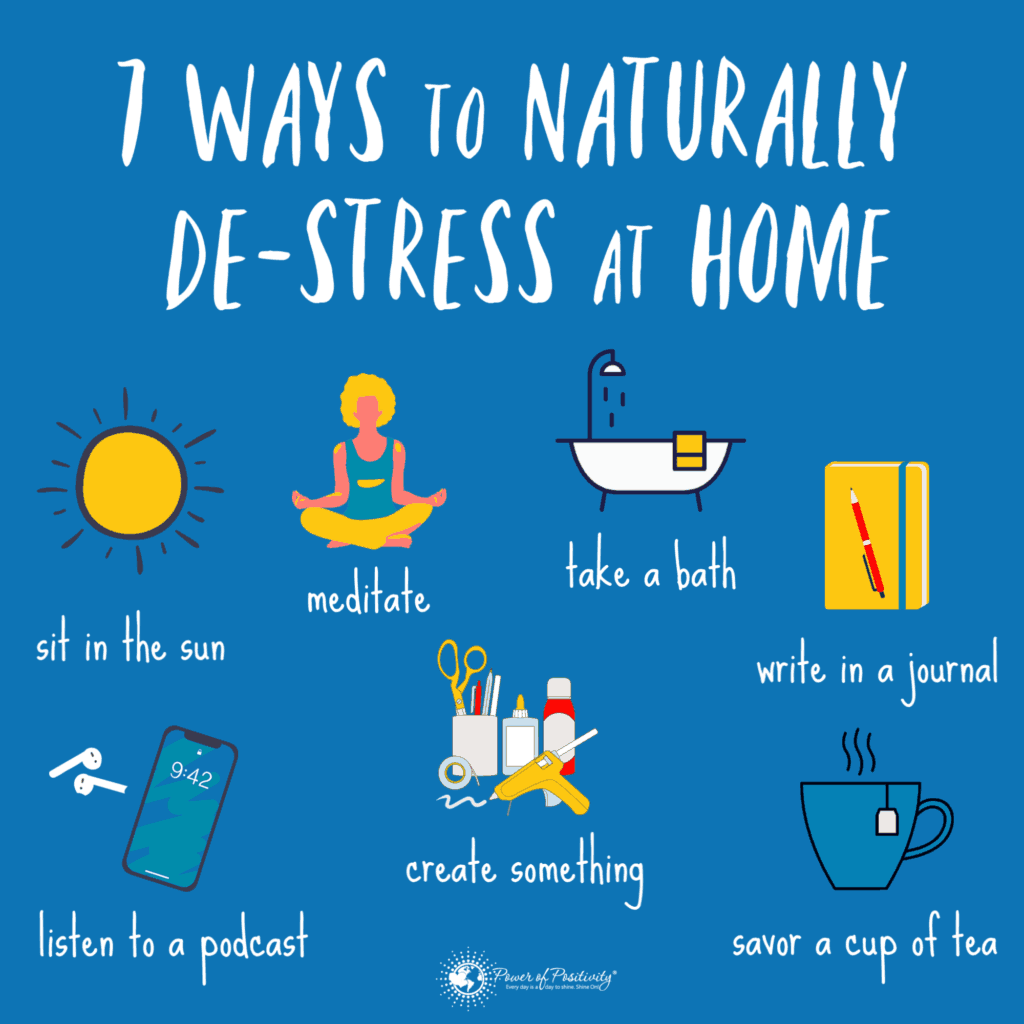 de-stress at home
