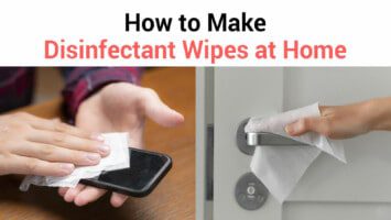make disinfectant wipes