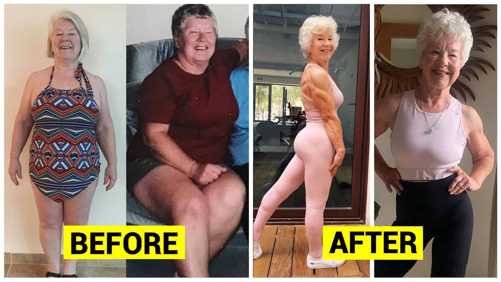 74 year old body transformation