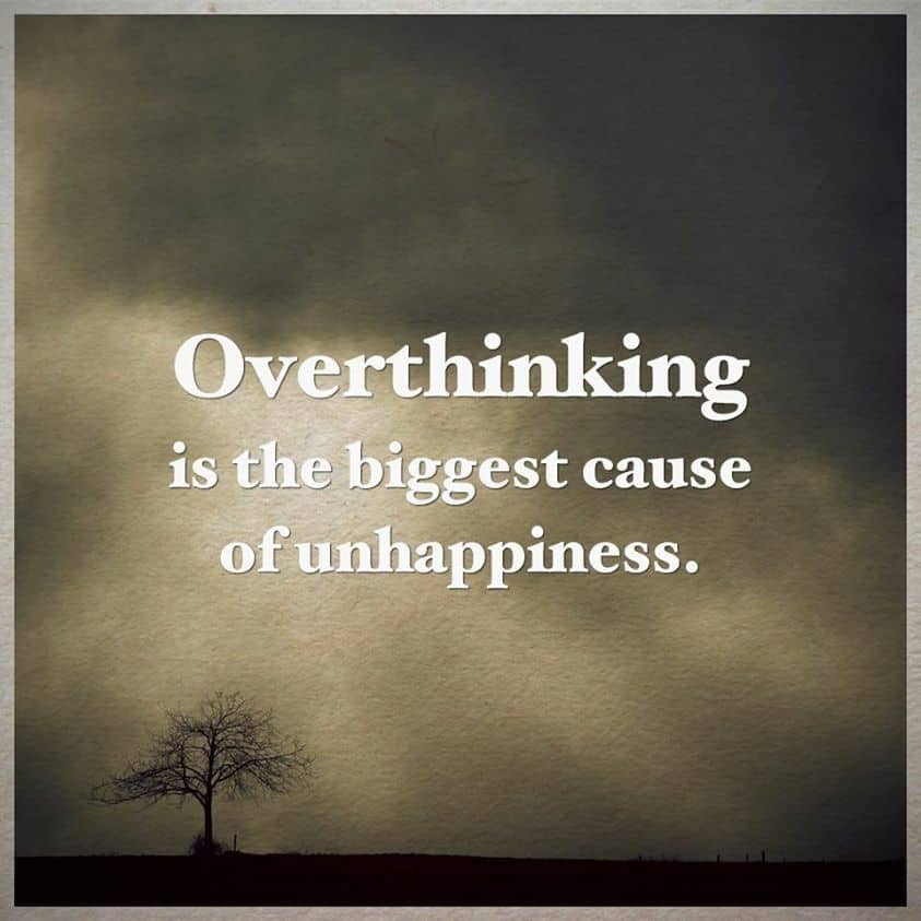 overthinks
