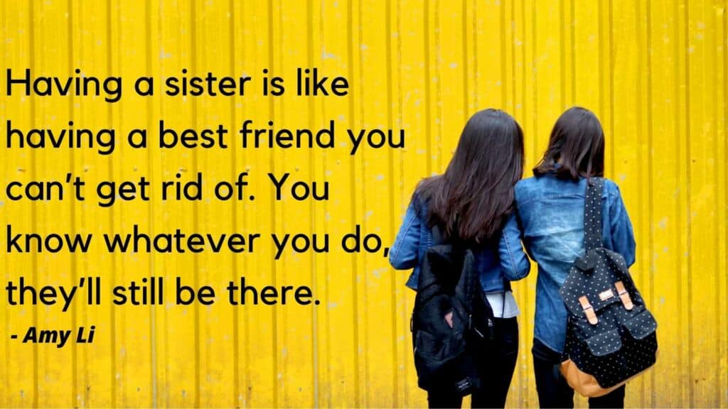 quotes on sisters