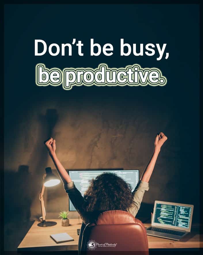 productive people