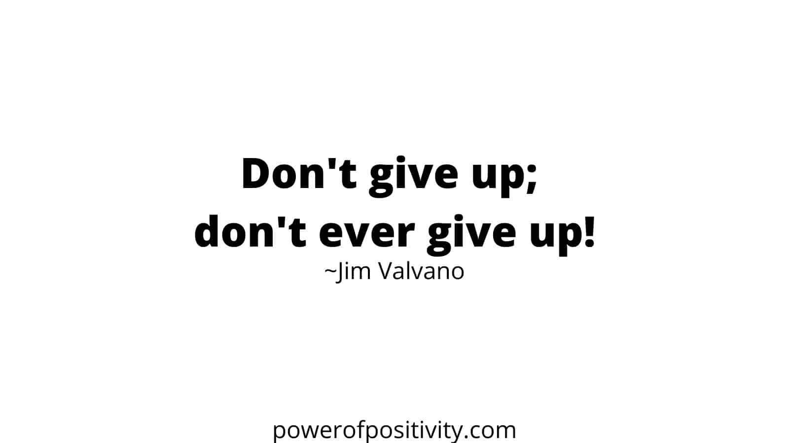 dont give up quote