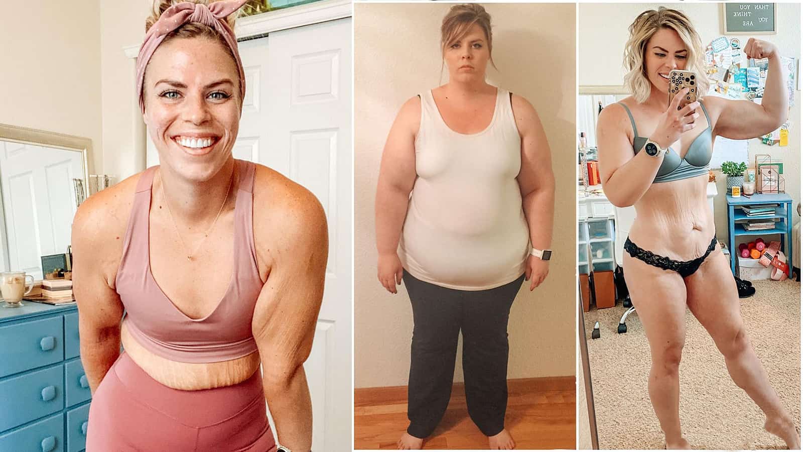 Woman's 150 Pound Weight Loss Is an Amazing Transformation
