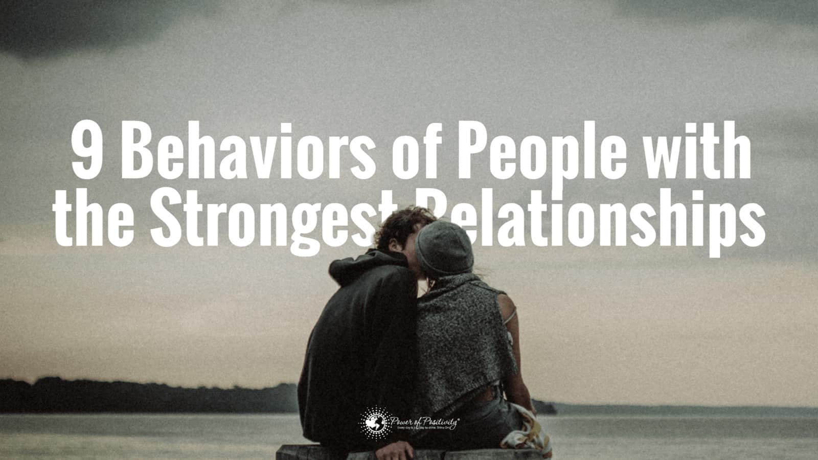 strongest relationships