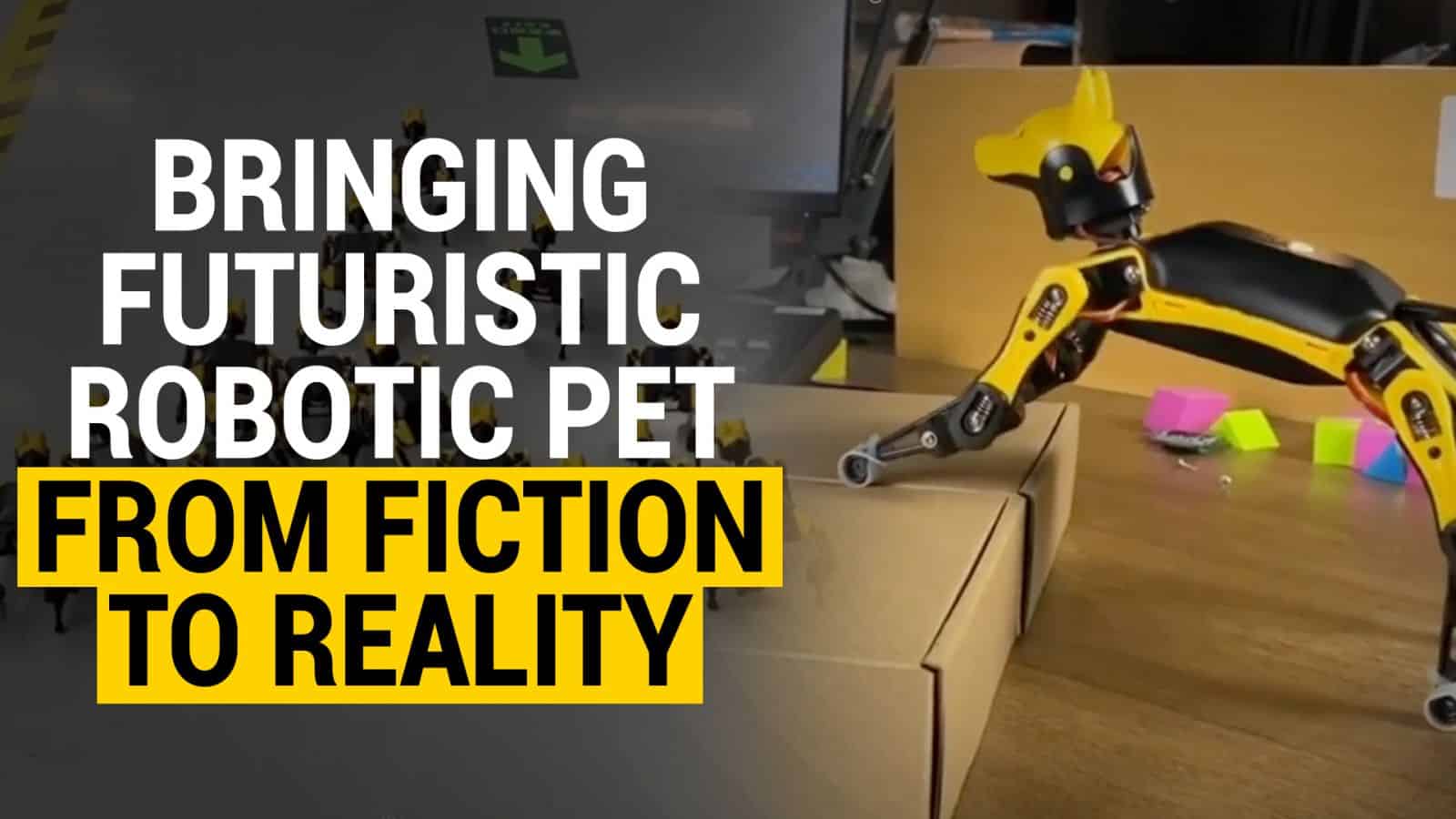 robotic pets AI learning