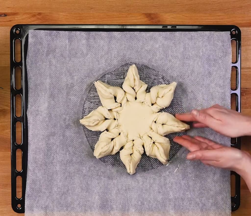 snowflake bread