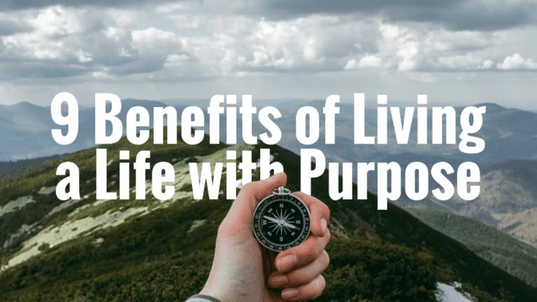 living a life with purpose
