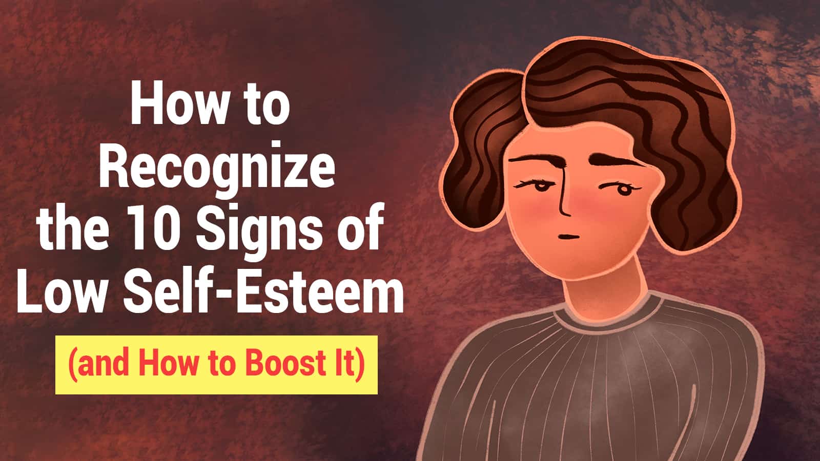 signs of low self esteem