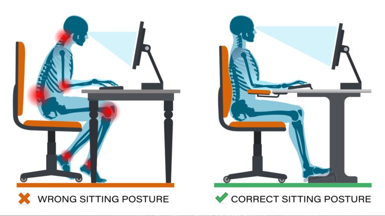 sitting posture