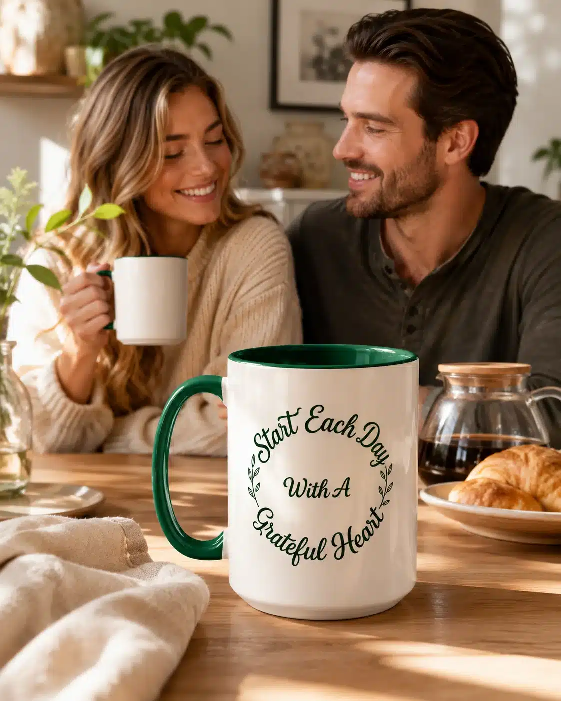 Start Each Day With A Grateful Heart Mug